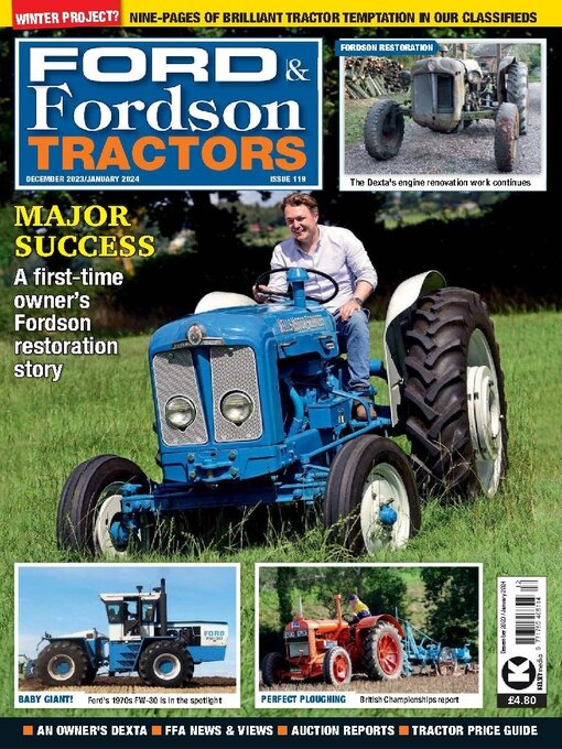 Title details for Ford and Fordson Tractors by Kelsey Publishing Ltd - Available